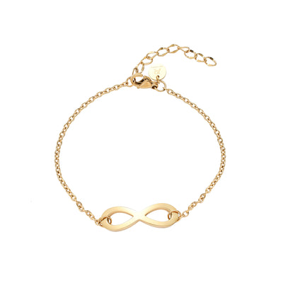 Infinity Bracelet Gold - Roy Amber